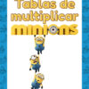 Tablas de multiplicar con temática "Minions"