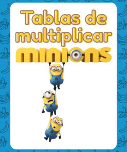 Tablas de multiplicar con temática "Minions"