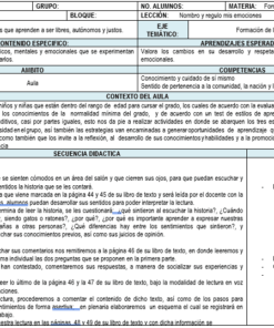 La imagen muestra Planeaciones de Quinto Grado de Primaria 2021-2022 (Segundo Trimestre), un documento educativo estructurado con secciones denominadas 