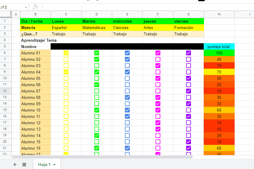 formato final tabla para evaluar a distancia