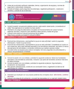 Planeaciones Física 2° Grado Secundaria PAQUETE (Ciclo Escolar 2026 – 2027) + Fichas de Trabajo 17 01 BIOLOGIA 1 SISTEMAS NERVIOSO Y ENDOCRINO Pagina 08