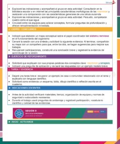Planeaciones Física 2° Grado Secundaria PAQUETE (Ciclo Escolar 2026 – 2027) + Fichas de Trabajo 20 01 BIOLOGIA 1 SISTEMAS NERVIOSO Y ENDOCRINO Pagina 11