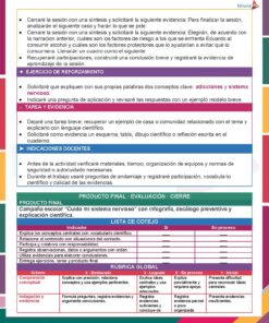 Planeaciones Física 2° Grado Secundaria PAQUETE (Ciclo Escolar 2026 – 2027) + Fichas de Trabajo 22 01 BIOLOGIA 1 SISTEMAS NERVIOSO Y ENDOCRINO Pagina 16