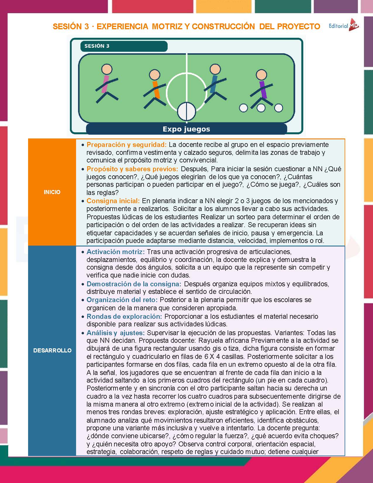 PLANEACIONES DE EDUCACIÓN FÍSICA 6° DE PRIMARIA | NEM (2026 – 2027) 3 PLANEACIONES DE EDUCACIÓN FÍSICA 6° DE PRIMARIA | NEM (2026 – 2027) - Image 3