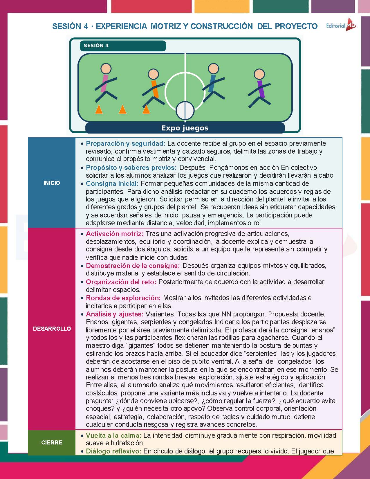 PLANEACIONES DE EDUCACIÓN FÍSICA 6° DE PRIMARIA | NEM (2026 – 2027) 6 PLANEACIONES DE EDUCACIÓN FÍSICA 6° DE PRIMARIA | NEM (2026 – 2027) - Image 6