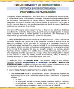 Programa Analítico Anual TUTORÍA 1 / EDUCACIÓN SOCIOEMOCIONAL 1, Secundaria 1º (Ciclo Escolar 2026 – 2027) 18 02 41