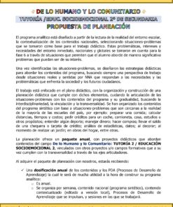 Programa Analítico Anual TUTORÍA 2 / EDUCACIÓN SOCIOEMOCIONAL 2, Secundaria 2º (Ciclo Escolar 2026 – 2027) 18 02 42
