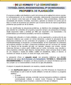Programa Analítico Anual TUTORÍA 3 / EDUCACIÓN SOCIOEMOCIONAL 3, Secundaria 3º (Ciclo Escolar 2026 – 2027) 18 02 43