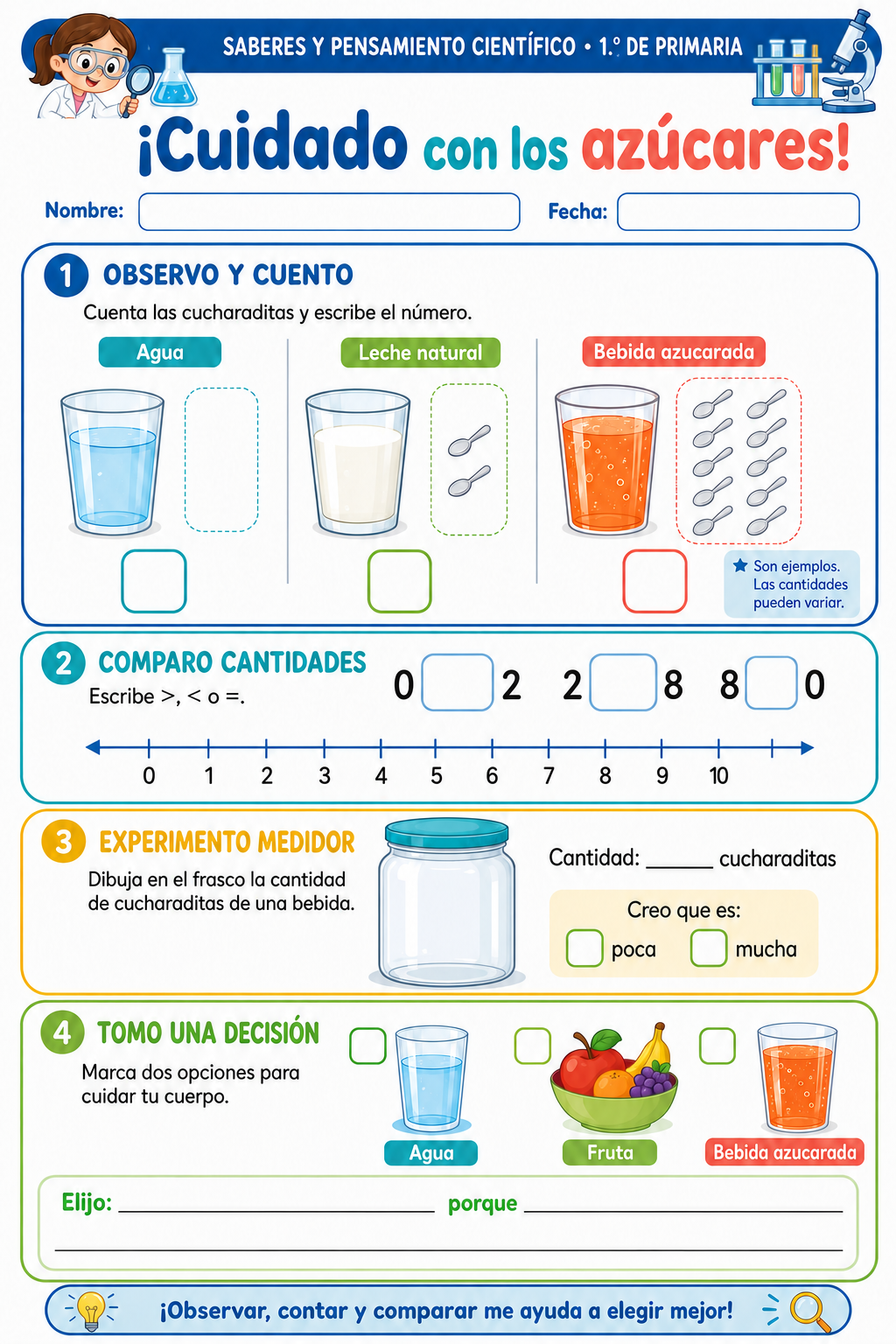 Fichas de trabajo PRIMARIA 1° Grado TODOS LOS PROYECTOS (IMPRIMIBLES) 8 Fichas de trabajo PRIMARIA 1° Grado TODOS LOS PROYECTOS (IMPRIMIBLES) - Image 8