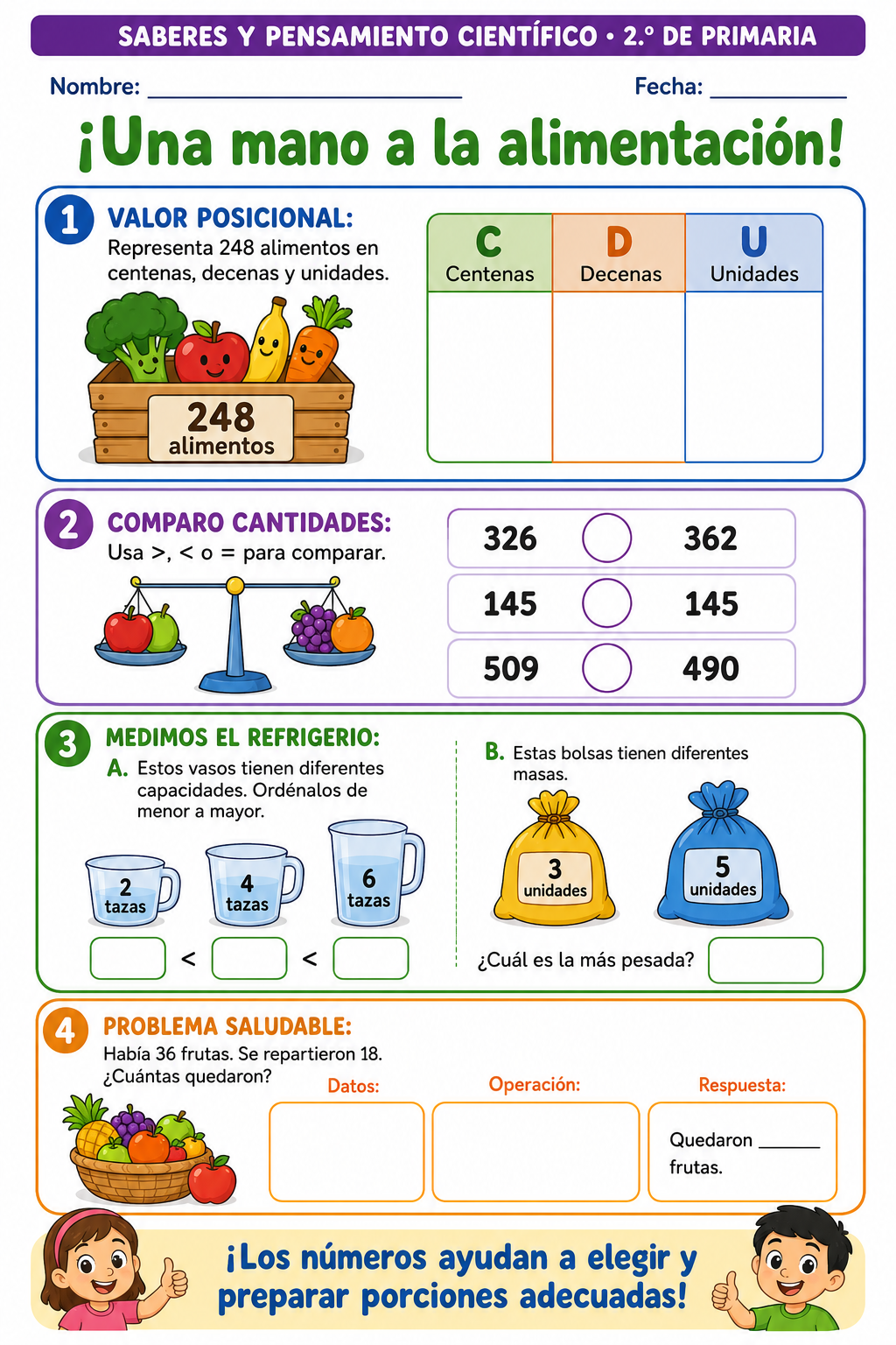 Fichas de trabajo PRIMARIA 1° a 6° Grado | TODOS LOS PROYECTOS (IMPRIMIBLES) 20 Fichas de trabajo PRIMARIA 1° a 6° Grado | TODOS LOS PROYECTOS (IMPRIMIBLES) - Image 20