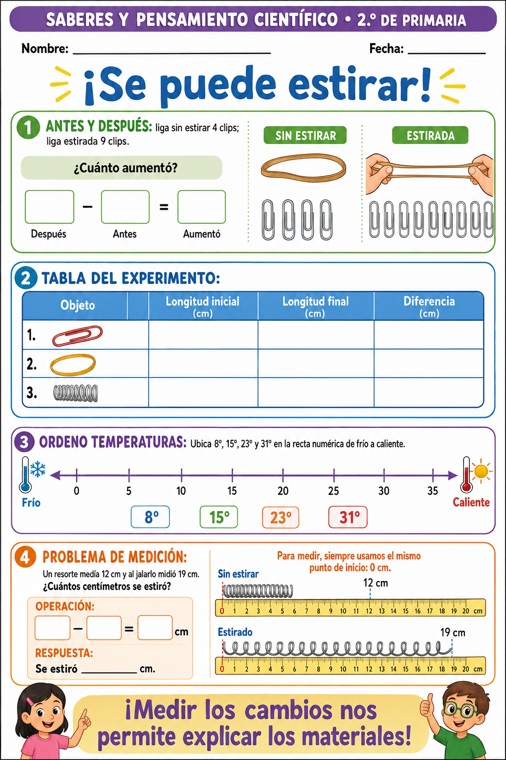 Fichas de trabajo PRIMARIA 2° Grado TODOS LOS PROYECTOS (IMPRIMIBLES) 4 Fichas de trabajo PRIMARIA 2° Grado TODOS LOS PROYECTOS (IMPRIMIBLES) - Image 4