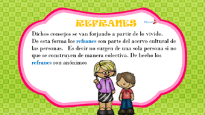 refranes