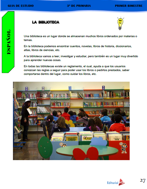 Guía de Estudio de 3er. Grado de Primaria 202004