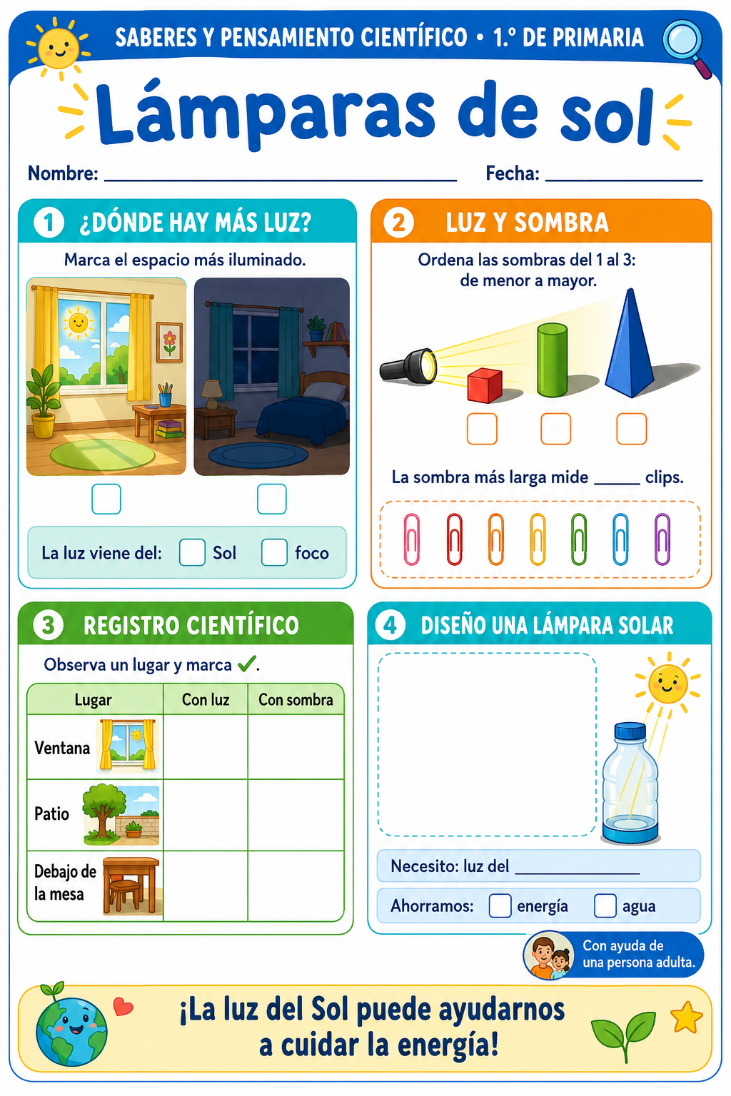 Fichas de trabajo PRIMARIA 1° Grado TODOS LOS PROYECTOS (IMPRIMIBLES) 10 Fichas de trabajo PRIMARIA 1° Grado TODOS LOS PROYECTOS (IMPRIMIBLES) - Image 10
