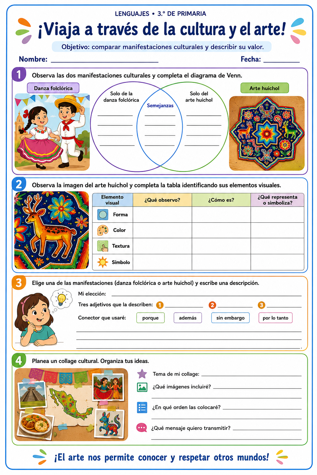 Fichas de trabajo PRIMARIA 1° a 6° Grado | TODOS LOS PROYECTOS (IMPRIMIBLES) 12 Fichas de trabajo PRIMARIA 1° a 6° Grado | TODOS LOS PROYECTOS (IMPRIMIBLES) - Image 12