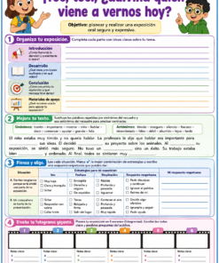 Fichas de trabajo PRIMARIA 4° Grado TODOS LOS PROYECTOS (IMPRIMIBLES) 29 04 toc toc exposicion oral
