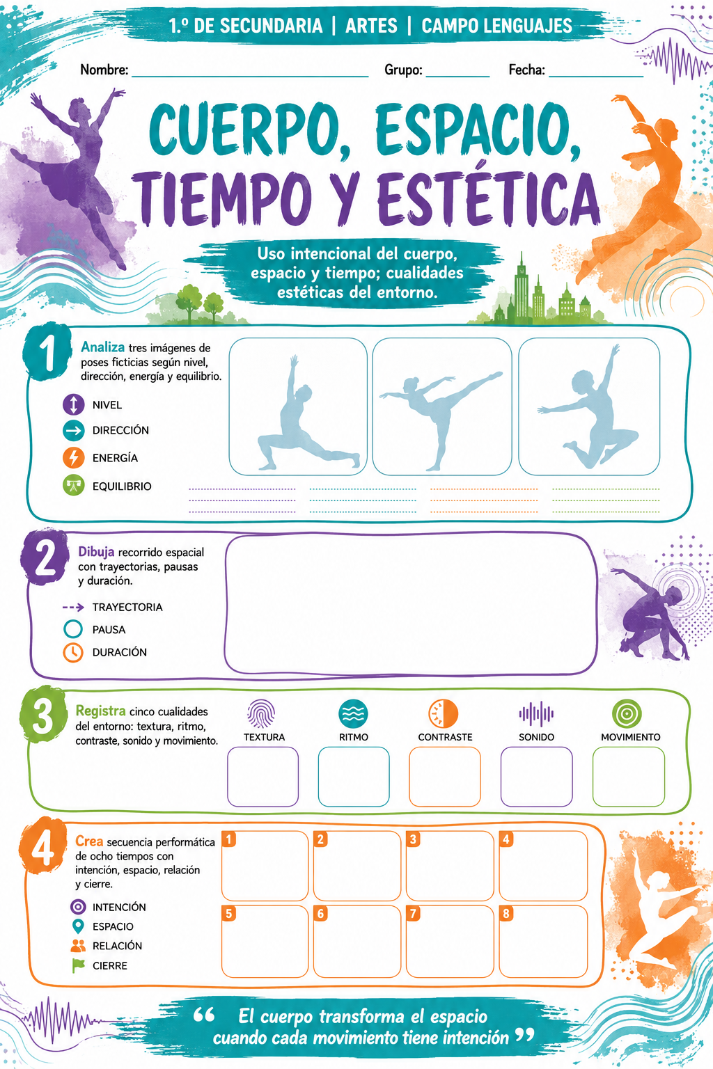 Fichas de trabajo ARTES SECUNDARIA 1°, 2° Y 3° Grado | TODOS LOS CONTENIDOS (IMPRIMIBLES) 15 Fichas de trabajo ARTES SECUNDARIA 1°, 2° Y 3° Grado | TODOS LOS CONTENIDOS (IMPRIMIBLES) - Image 15
