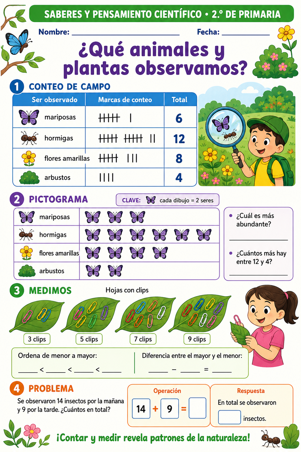 Fichas de trabajo PRIMARIA 1° a 6° Grado | TODOS LOS PROYECTOS (IMPRIMIBLES) 23 Fichas de trabajo PRIMARIA 1° a 6° Grado | TODOS LOS PROYECTOS (IMPRIMIBLES) - Image 23
