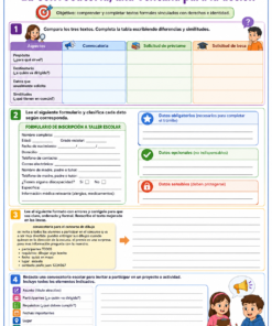 Fichas de trabajo PRIMARIA 4° Grado TODOS LOS PROYECTOS (IMPRIMIBLES) 28 05 la convocatoria