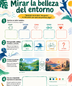 Fichas de trabajo ARTES SECUNDARIA 1°, 2° Y 3° Grado | TODOS LOS CONTENIDOS (IMPRIMIBLES) 16 06 Mirar la belleza del entorno