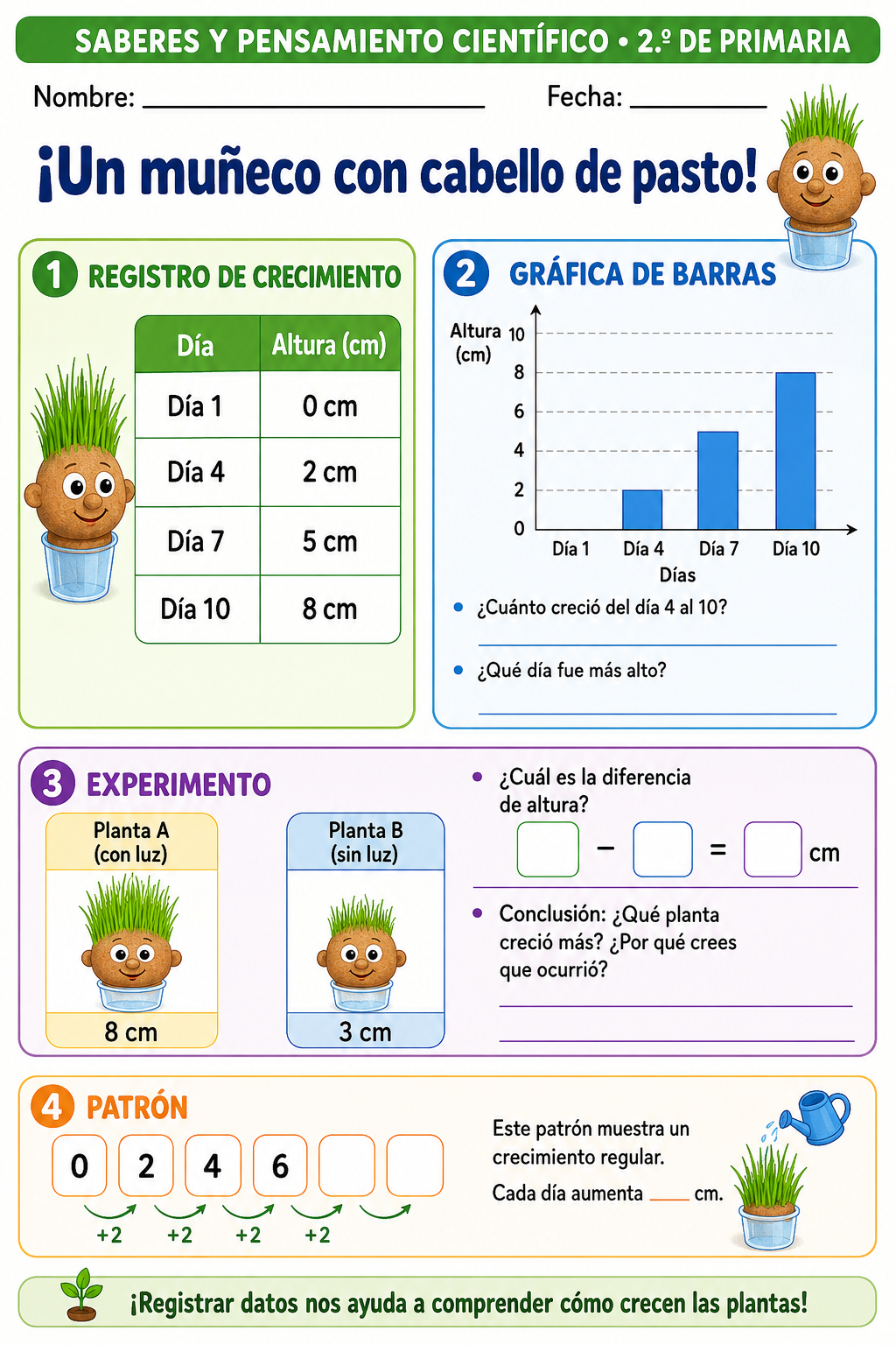 Fichas de trabajo PRIMARIA 2° Grado TODOS LOS PROYECTOS (IMPRIMIBLES) 9 Fichas de trabajo PRIMARIA 2° Grado TODOS LOS PROYECTOS (IMPRIMIBLES) - Image 9
