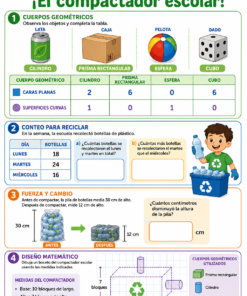 Fichas de trabajo PRIMARIA 1° a 6° Grado | TODOS LOS PROYECTOS (IMPRIMIBLES) 40 07 El compactador escolar