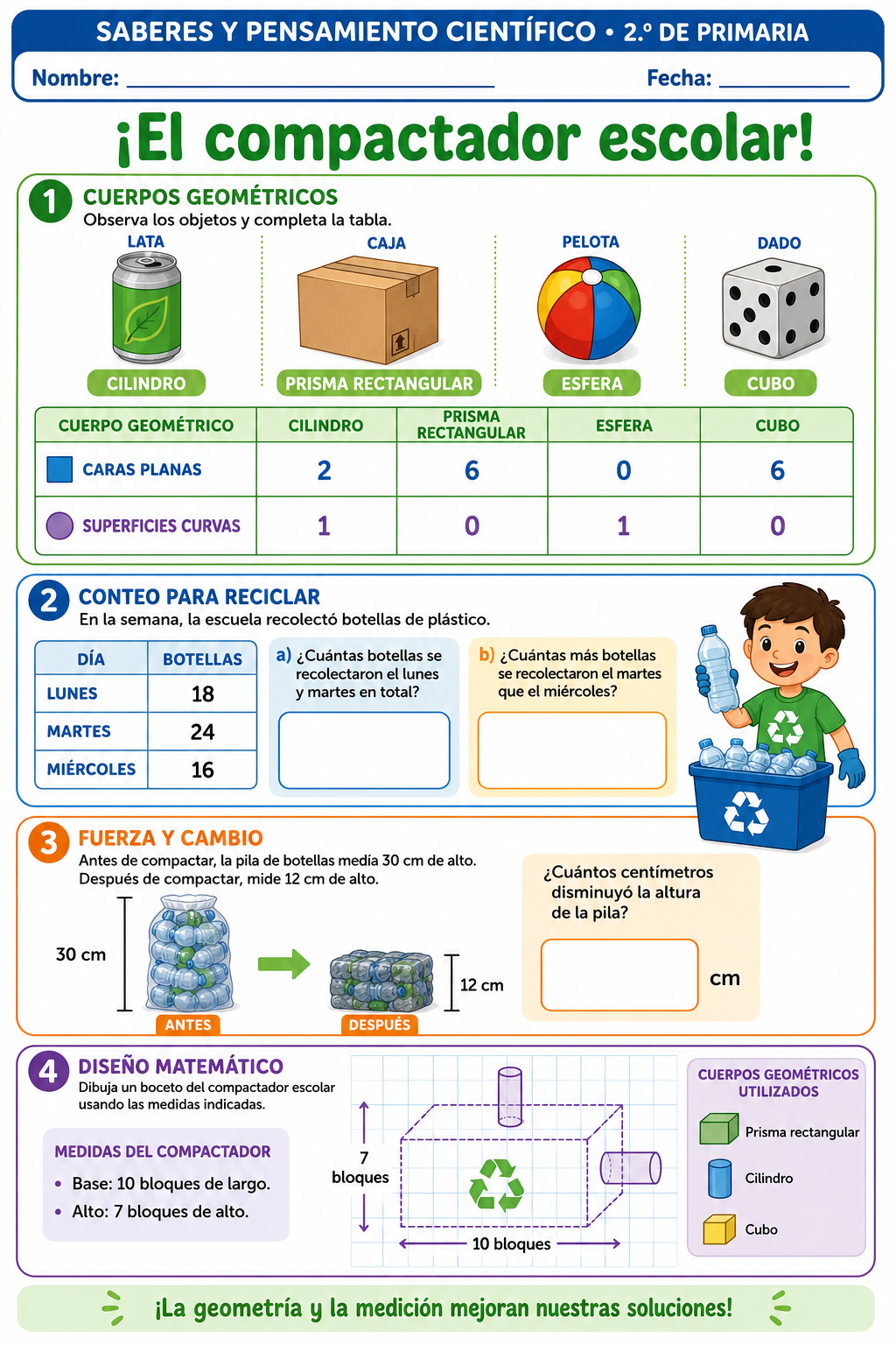 Fichas de trabajo PRIMARIA 1° a 6° Grado | TODOS LOS PROYECTOS (IMPRIMIBLES) 17 Fichas de trabajo PRIMARIA 1° a 6° Grado | TODOS LOS PROYECTOS (IMPRIMIBLES) - Image 17