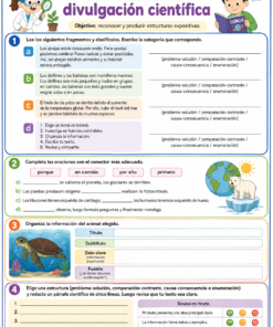Fichas de trabajo PRIMARIA 3° Grado TODOS LOS PROYECTOS (IMPRIMIBLES) 36 07 Mi revista de divulgacion cientifica