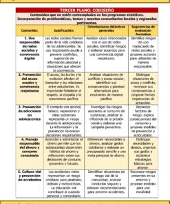 Programa Analítico Anual TUTORÍA 2 / EDUCACIÓN SOCIOEMOCIONAL 2, Secundaria 2º (Ciclo Escolar 2026 – 2027) 24 08 40