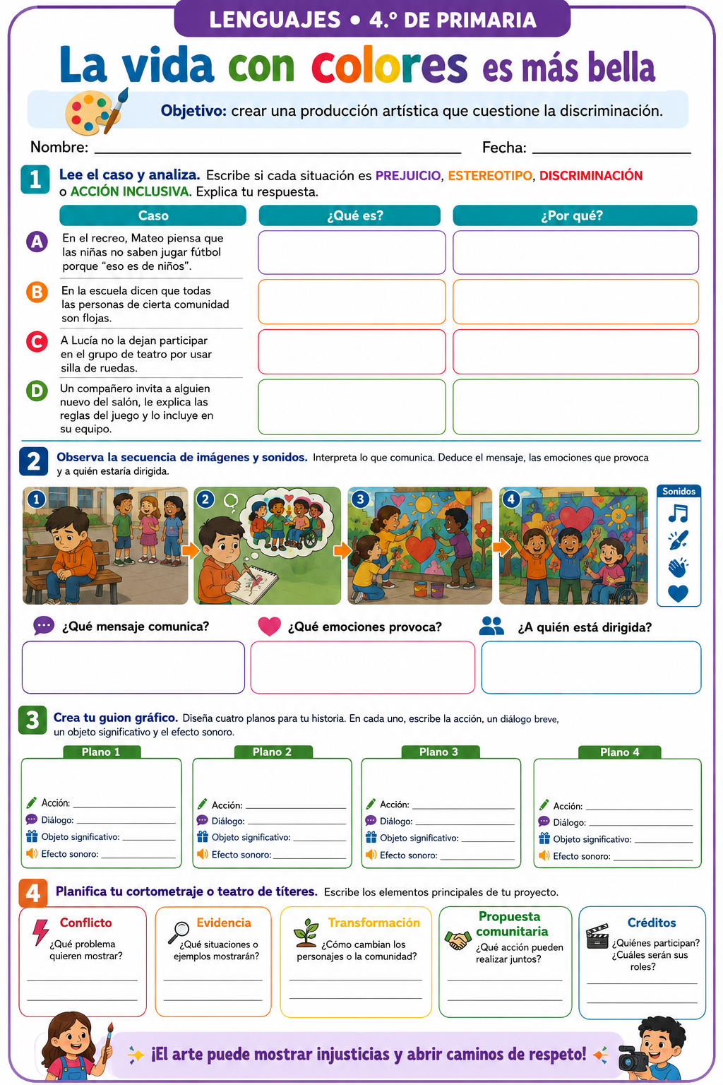 Fichas de trabajo PRIMARIA 1° a 6° Grado | TODOS LOS PROYECTOS (IMPRIMIBLES) 7 Fichas de trabajo PRIMARIA 1° a 6° Grado | TODOS LOS PROYECTOS (IMPRIMIBLES) - Image 7