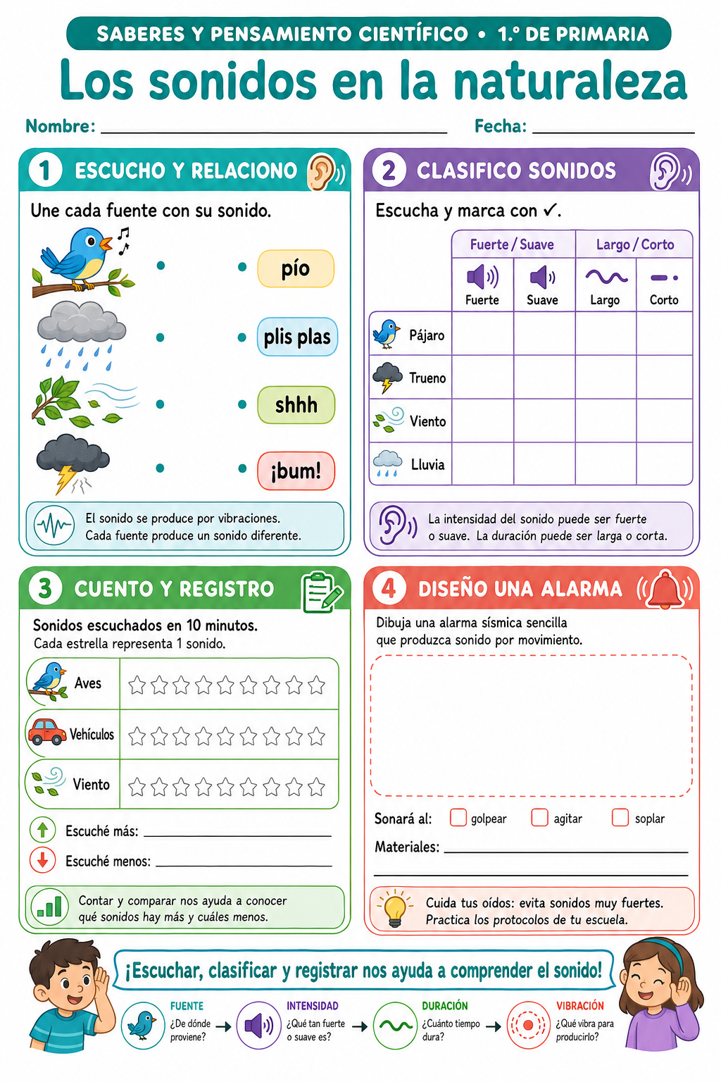 Fichas de trabajo PRIMARIA 1° Grado TODOS LOS PROYECTOS (IMPRIMIBLES) 15 Fichas de trabajo PRIMARIA 1° Grado TODOS LOS PROYECTOS (IMPRIMIBLES) - Image 15