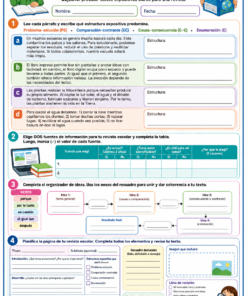 Fichas de trabajo PRIMARIA 4° Grado TODOS LOS PROYECTOS (IMPRIMIBLES) 24 09 nuestra revista escolar