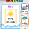 Tarjetas del clima para niños Para Imprimir