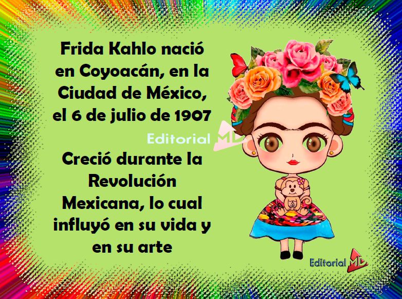 la biografia ejemplo de Frida Khalo