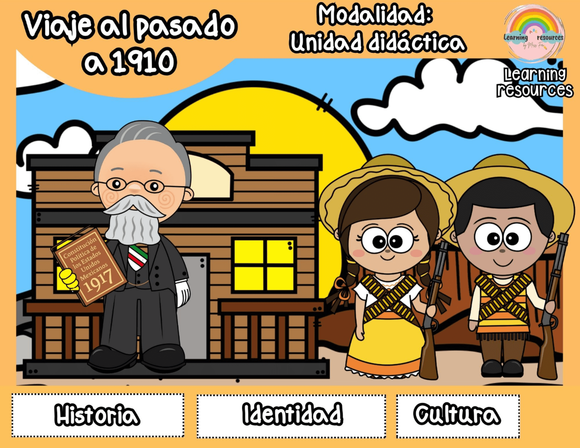 Unidad didáctica: ¡Viaje al pasado a 1910! 1 Unidad didáctica: ¡Viaje al pasado a 1910!