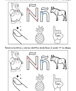 Actividades Letra Ñ