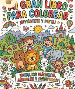 Gran Libro Para Colorear: La Granja y sus Amigos