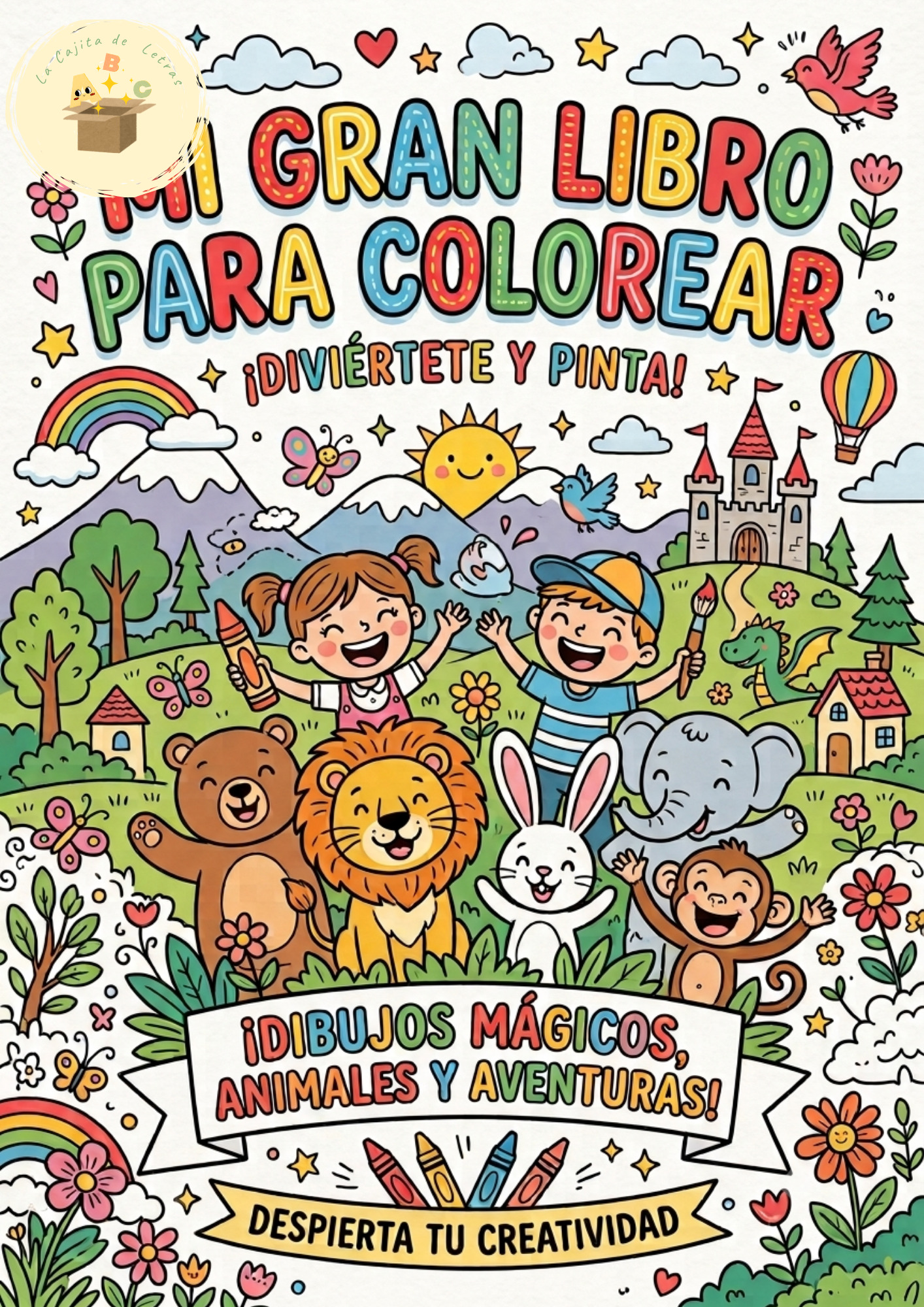 Gran Libro Para Colorear: La Granja y sus Amigos 1 Gran Libro Para Colorear: La Granja y sus Amigos