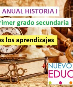 Planeación Anual Historia I (secundaria primer grado)