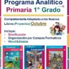 Planeación octubre primer grado de primaria