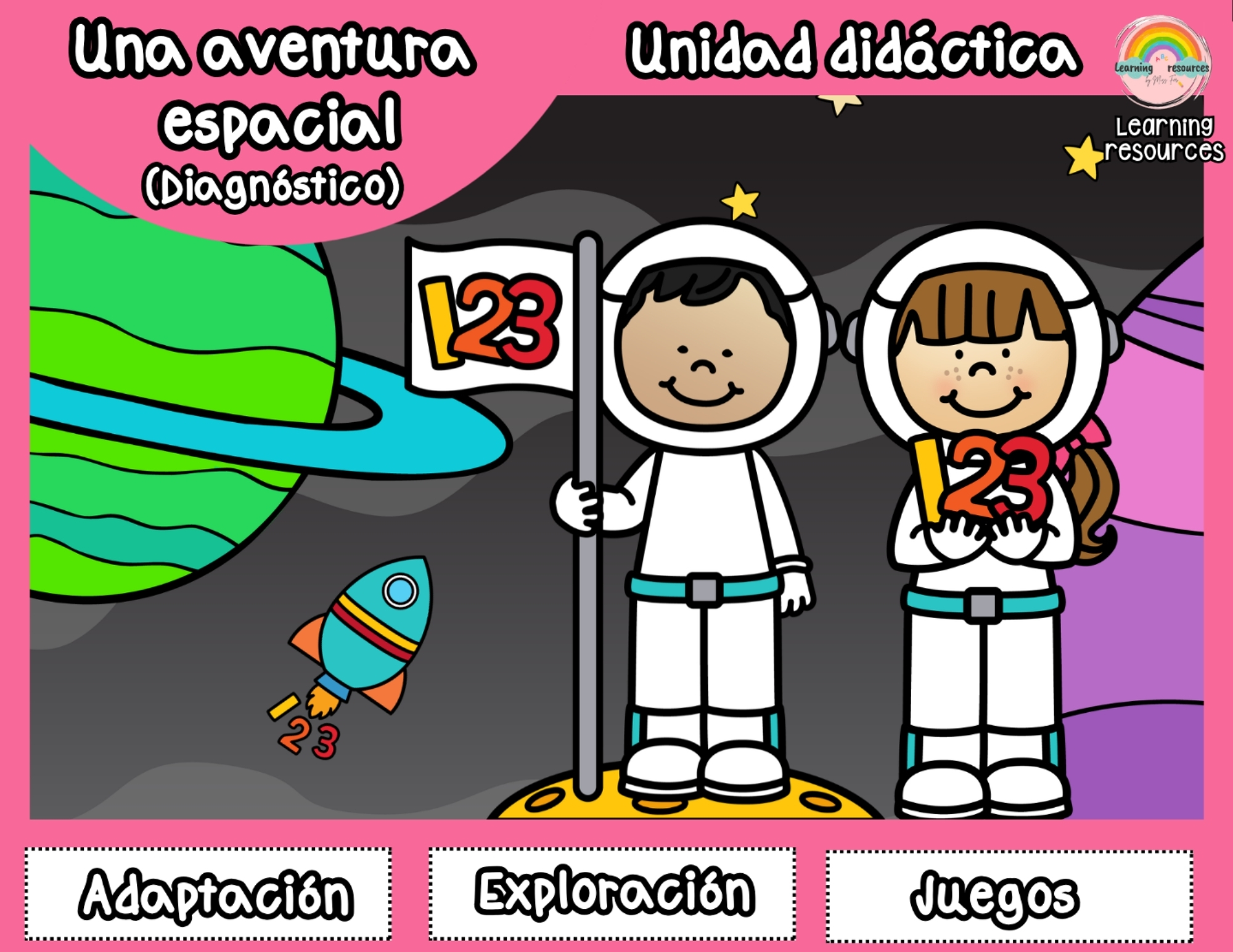UNIDAD DIDACTICA "UNA AVENTURA ESPACIAL" DIAGNOSTICO 1 UNIDAD DIDACTICA "UNA AVENTURA ESPACIAL" DIAGNOSTICO