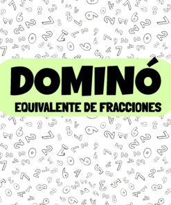 Dominó fracciones equivalentes
