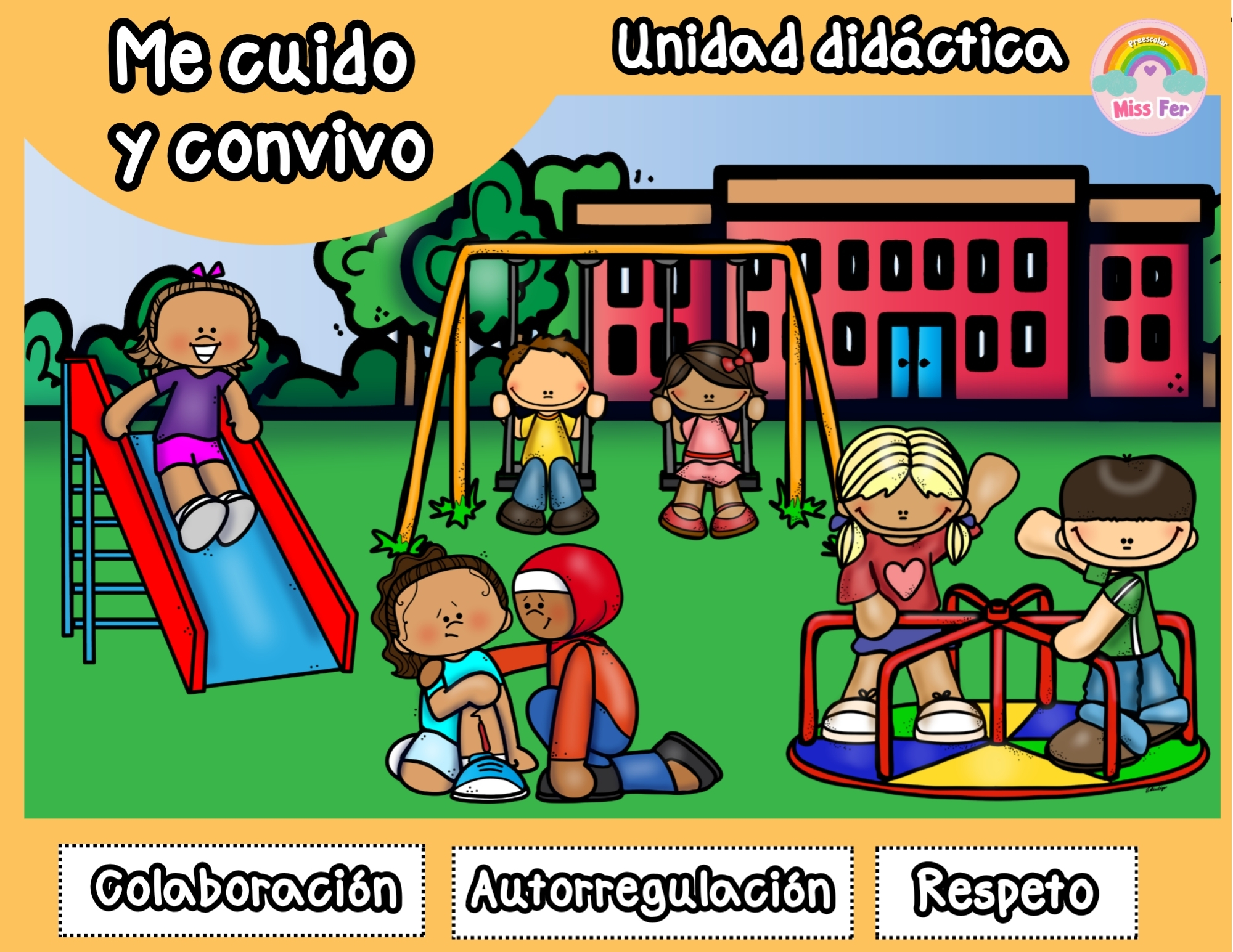 UNIDAD DIDACTICA ME CUIDO Y CONVIVO 1 UNIDAD DIDACTICA ME CUIDO Y CONVIVO