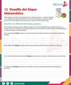 1. EXPRESION DE FRACCIONES COMO DECIMALES Y DE DECIMALES COMO FRACCIONES Pagina 1 1
