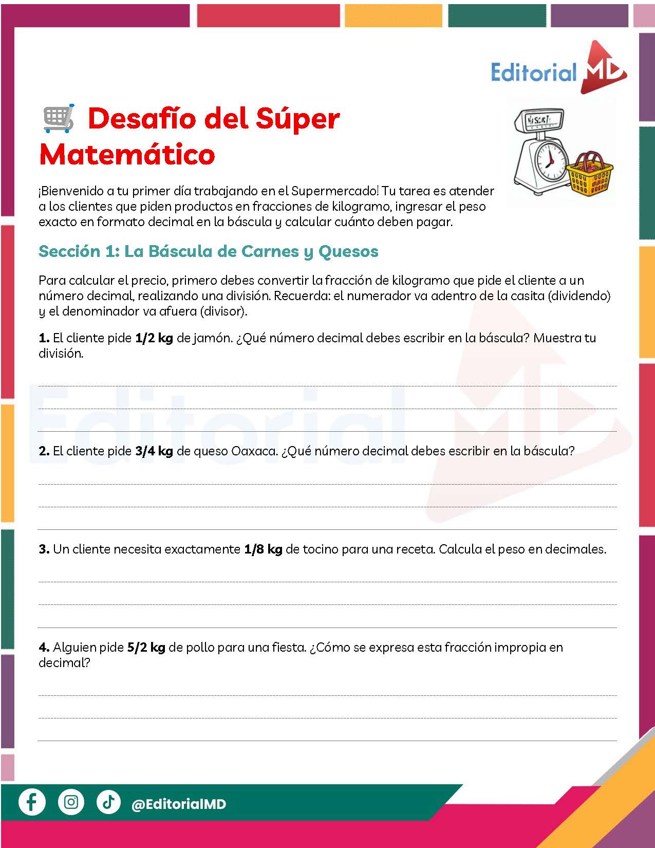 Fichas de Trabajo 6° Sexto Grado de Primaria NEM (Ciclo Escolar 2026 – 2027) + Proyectos AULA - ESCOLAR- COMUNITARIOS 5 Fichas de Trabajo 6° Sexto Grado de Primaria NEM (Ciclo Escolar 2026 – 2027) + Proyectos AULA - ESCOLAR- COMUNITARIOS - Image 5
