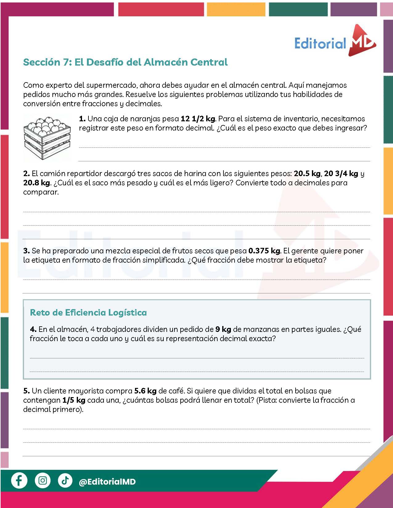 Fichas de Trabajo 6° Sexto Grado de Primaria NEM (Ciclo Escolar 2026 – 2027) + Proyectos AULA - ESCOLAR- COMUNITARIOS 3 Fichas de Trabajo 6° Sexto Grado de Primaria NEM (Ciclo Escolar 2026 – 2027) + Proyectos AULA - ESCOLAR- COMUNITARIOS - Image 3