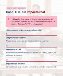 Un documento titulado 