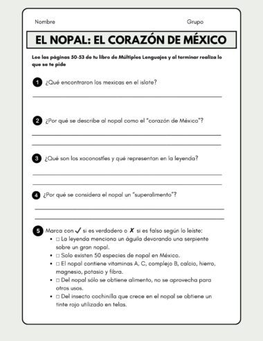Cuadernillo de comprensión lectora. Múltiples Lenguajes. Cuarto Grado. Tomo I - Image 8