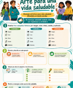 Fichas de trabajo ARTES SECUNDARIA 1°, 2° Y 3° Grado | TODOS LOS CONTENIDOS (IMPRIMIBLES) 21 11 Arte para una vida saludable