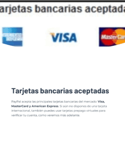 11 Tarjetas bancarias aceptadas
